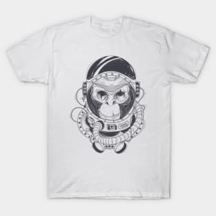 Astronaut Monkey T-Shirt